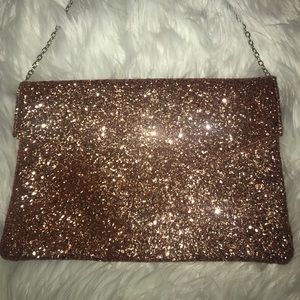 Fashion Nova Rose Gold Crossbody Bag